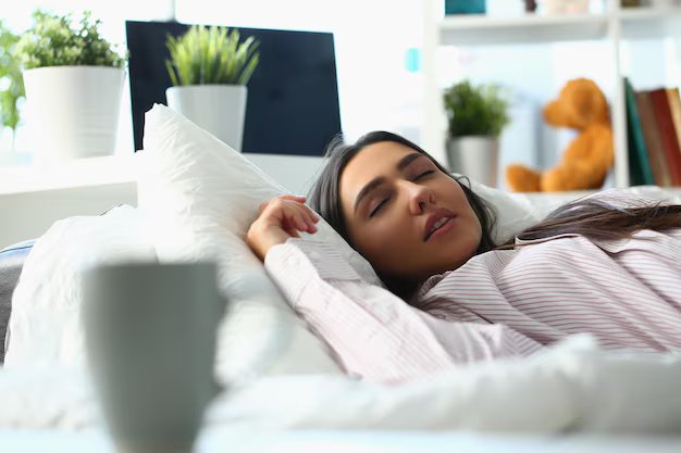 Illustration showing how quality sleep supports heart health and cardiovascular function